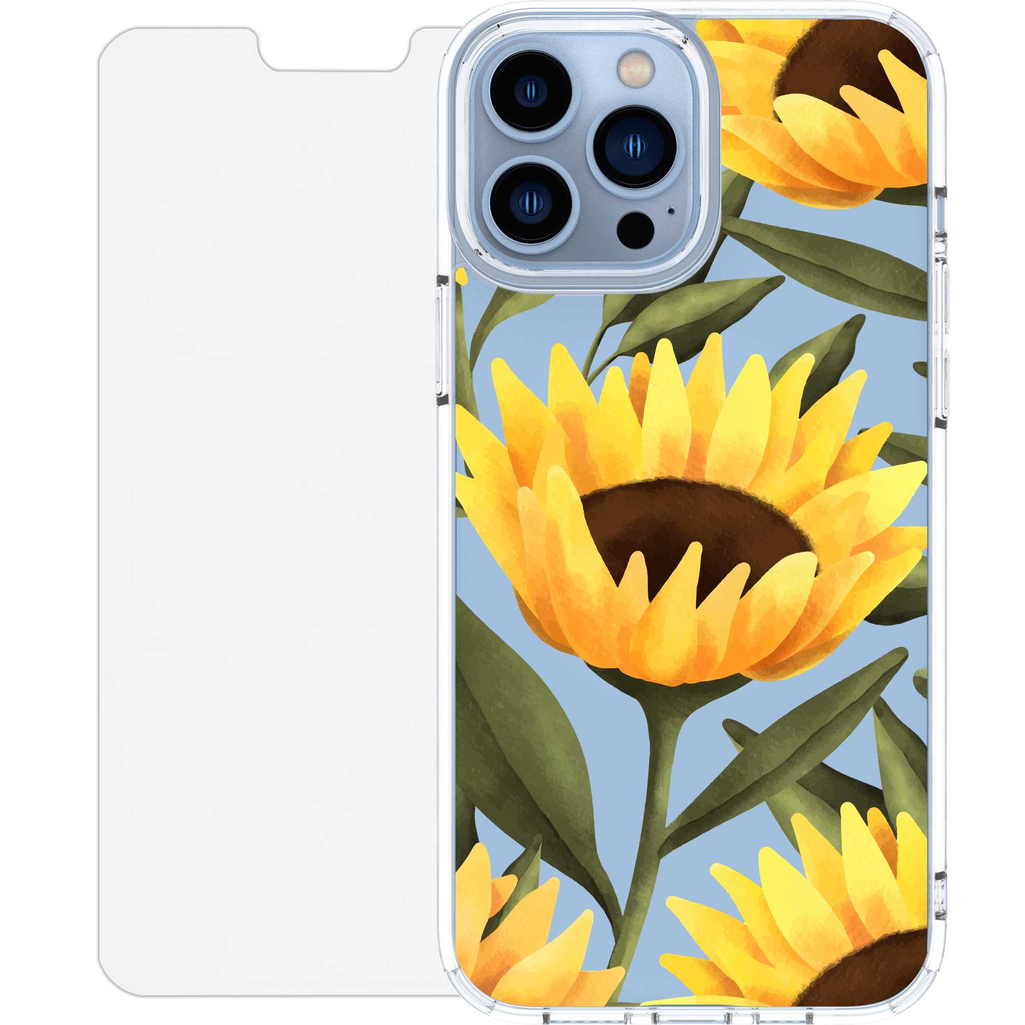 Scooch CrystalCase for iPhone 13 Pro Max BloomingSunflowers Scooch CrystalCase