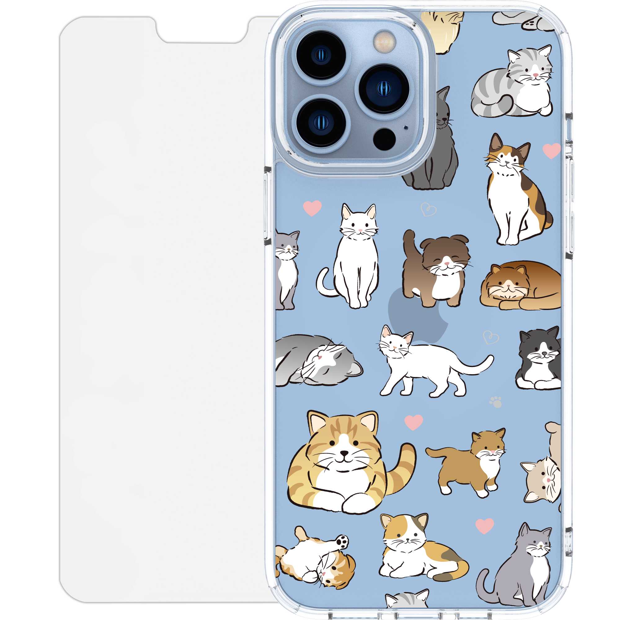Scooch CrystalCase for iPhone 13 Pro Max CatParty Scooch CrystalCase