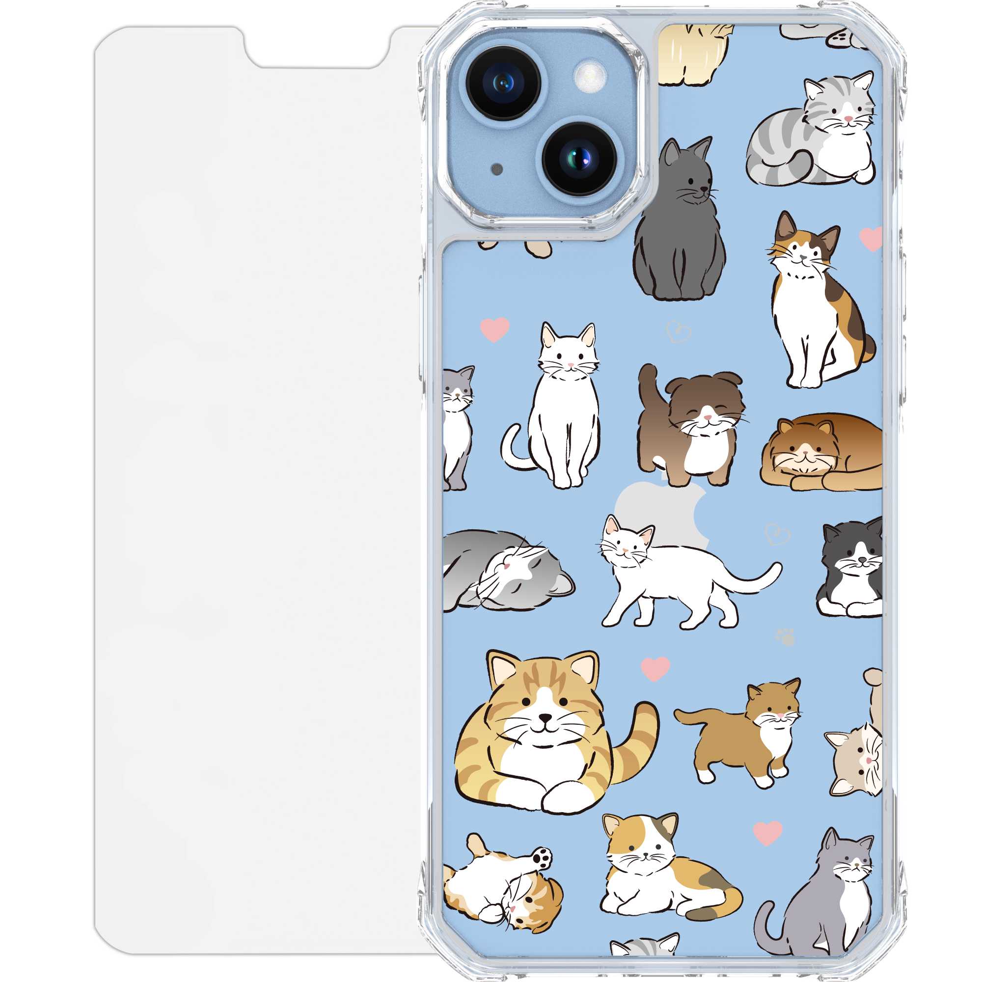 Scooch CrystalCase for iPhone 14 Plus CatParty Scooch CrystalCase