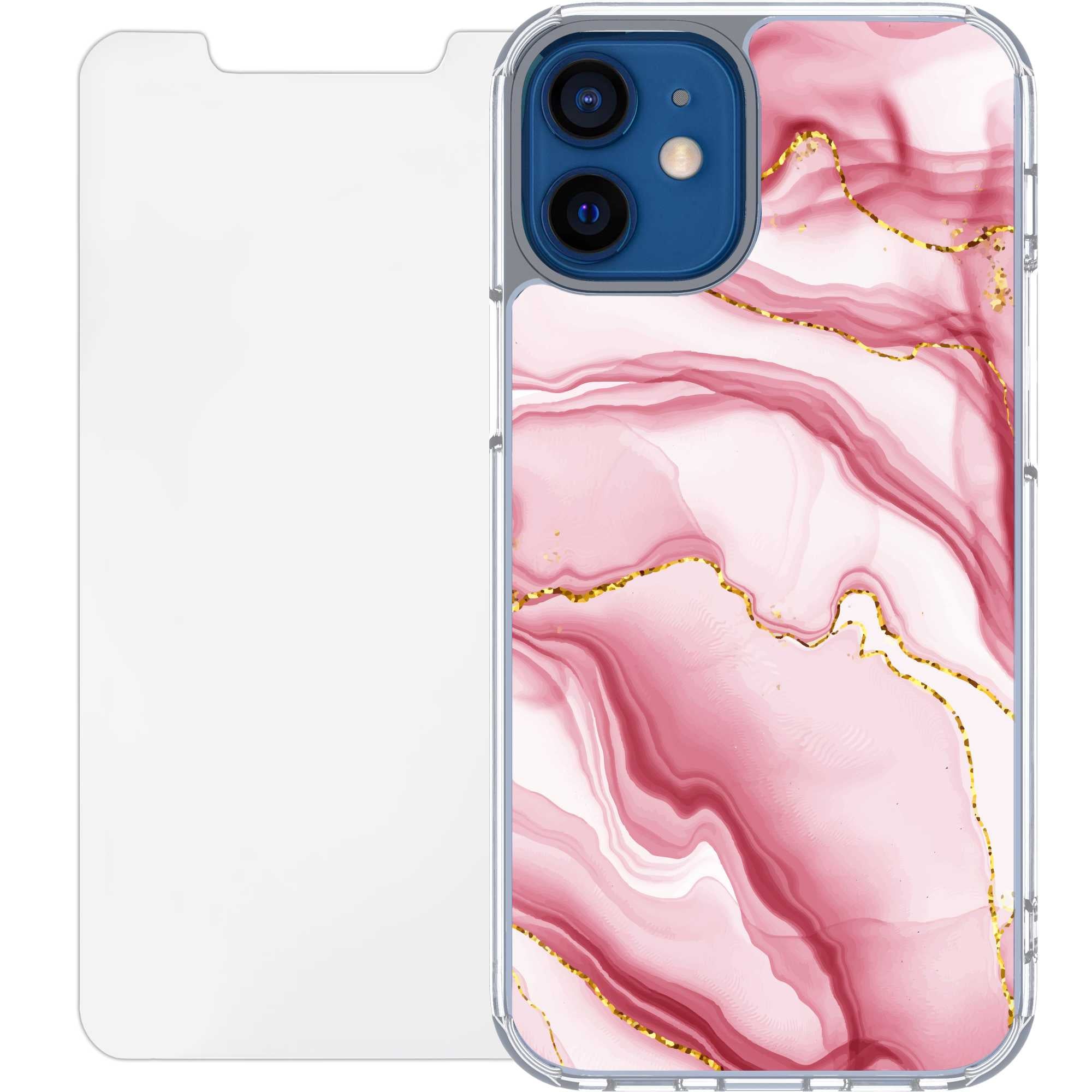 Scooch MagCase for iPhone 12 Mini BlushMarble Scooch MagCase