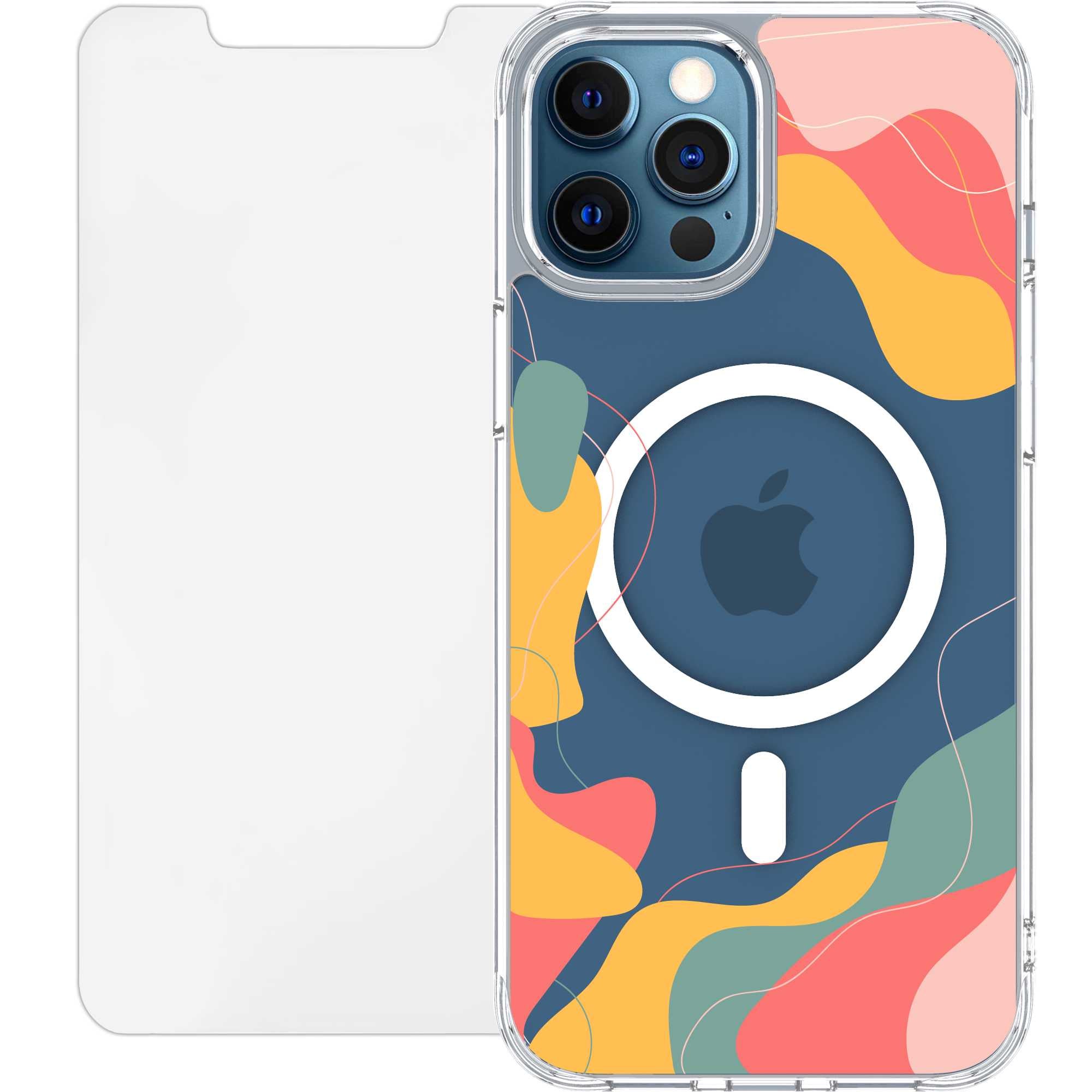 Scooch MagCase for iPhone 12 Pro Max AbstractPastel Scooch MagCase