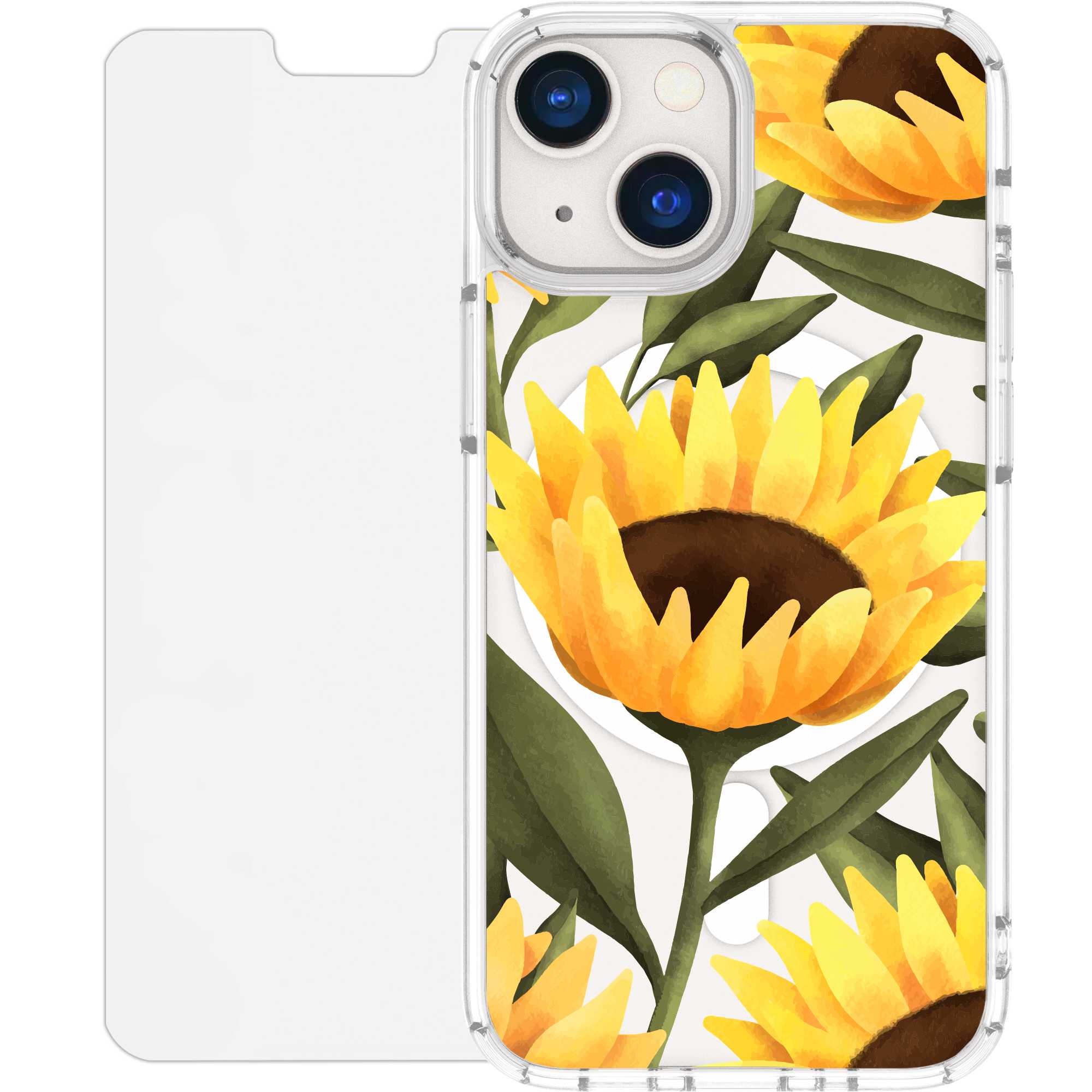 Scooch MagCase for iPhone 13 Mini BloomingSunflowers Scooch MagCase