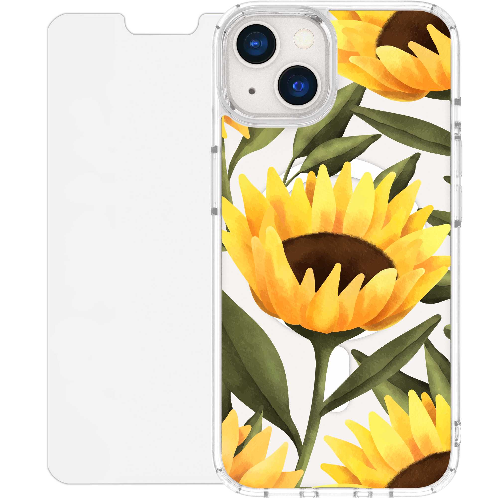 Scooch MagCase for iPhone 13 BloomingSunflowers Scooch MagCase
