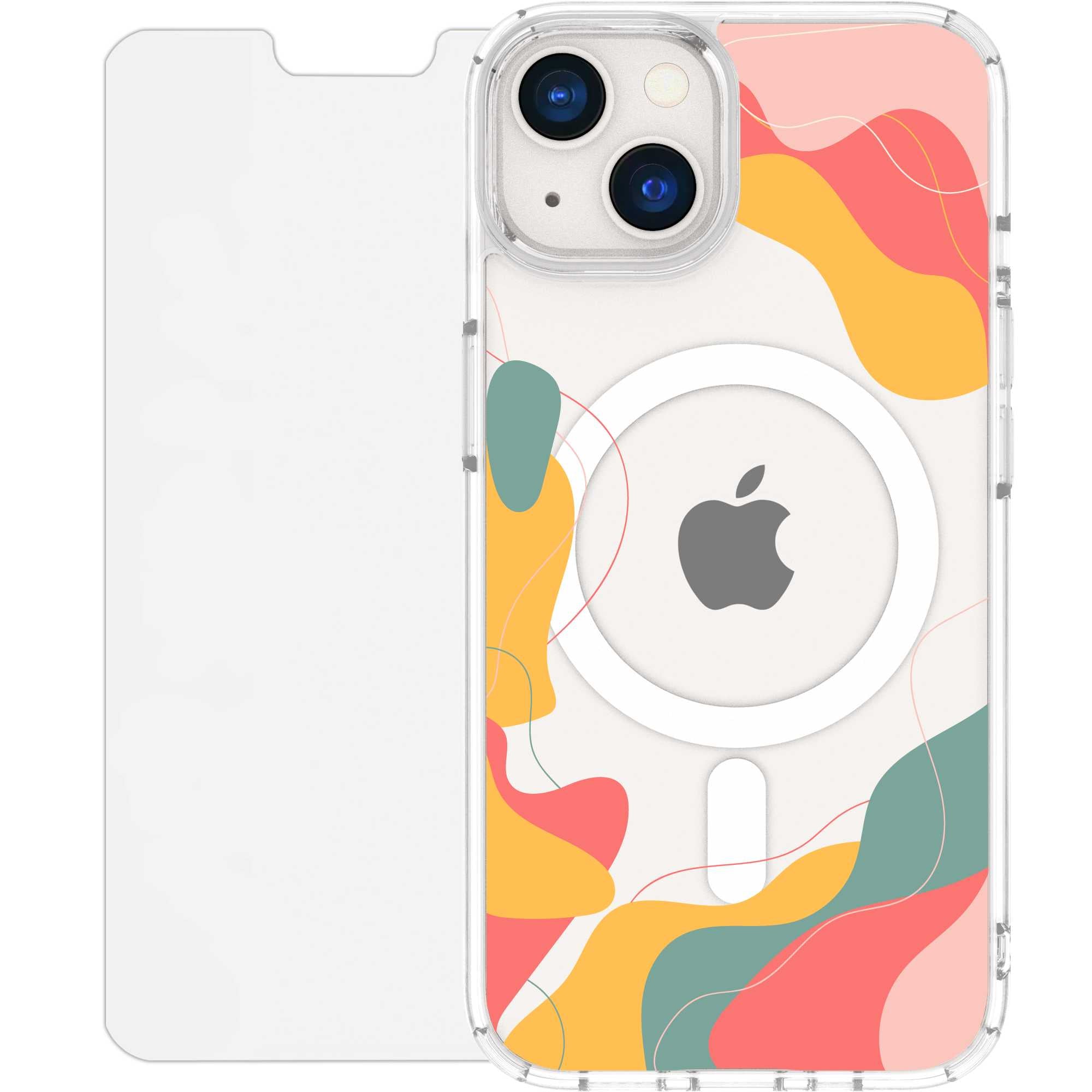 Scooch MagCase for iPhone 13 AbstractPastel Scooch MagCase