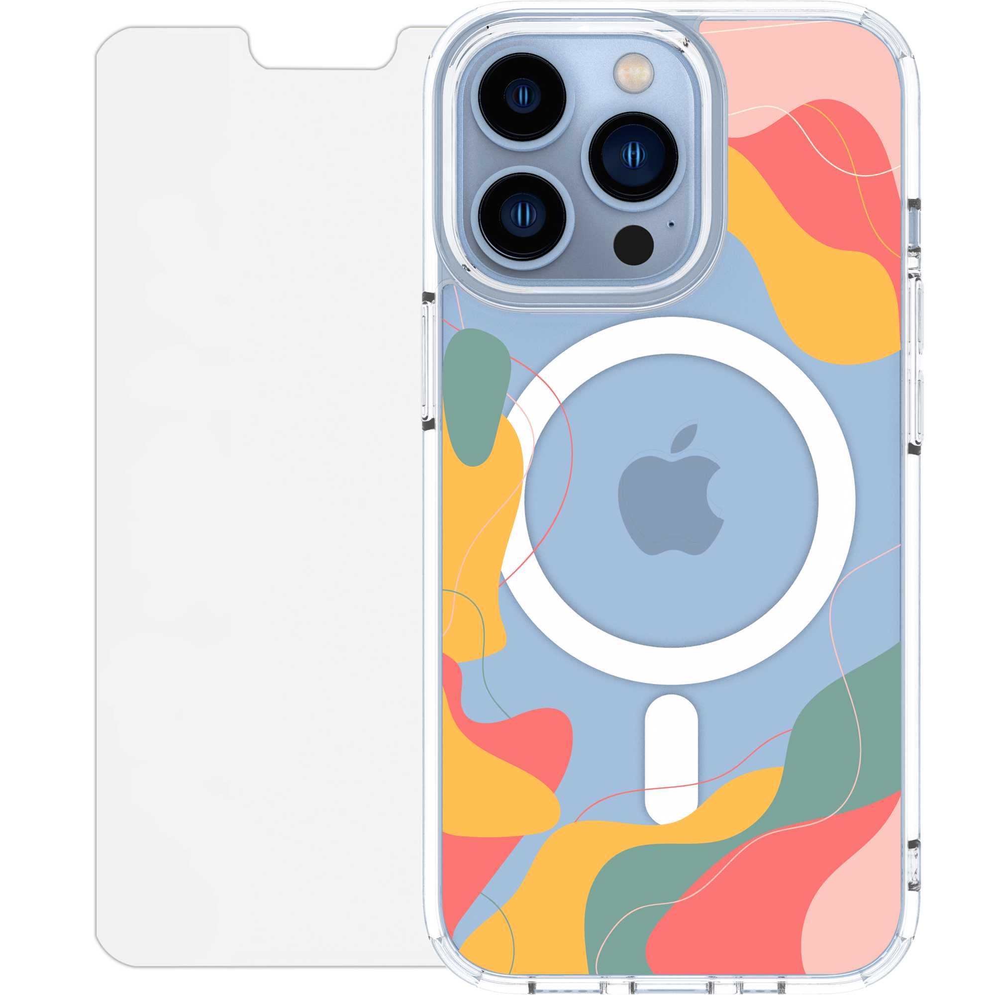 Scooch MagCase for iPhone 13 Pro AbstractPastel Scooch MagCase