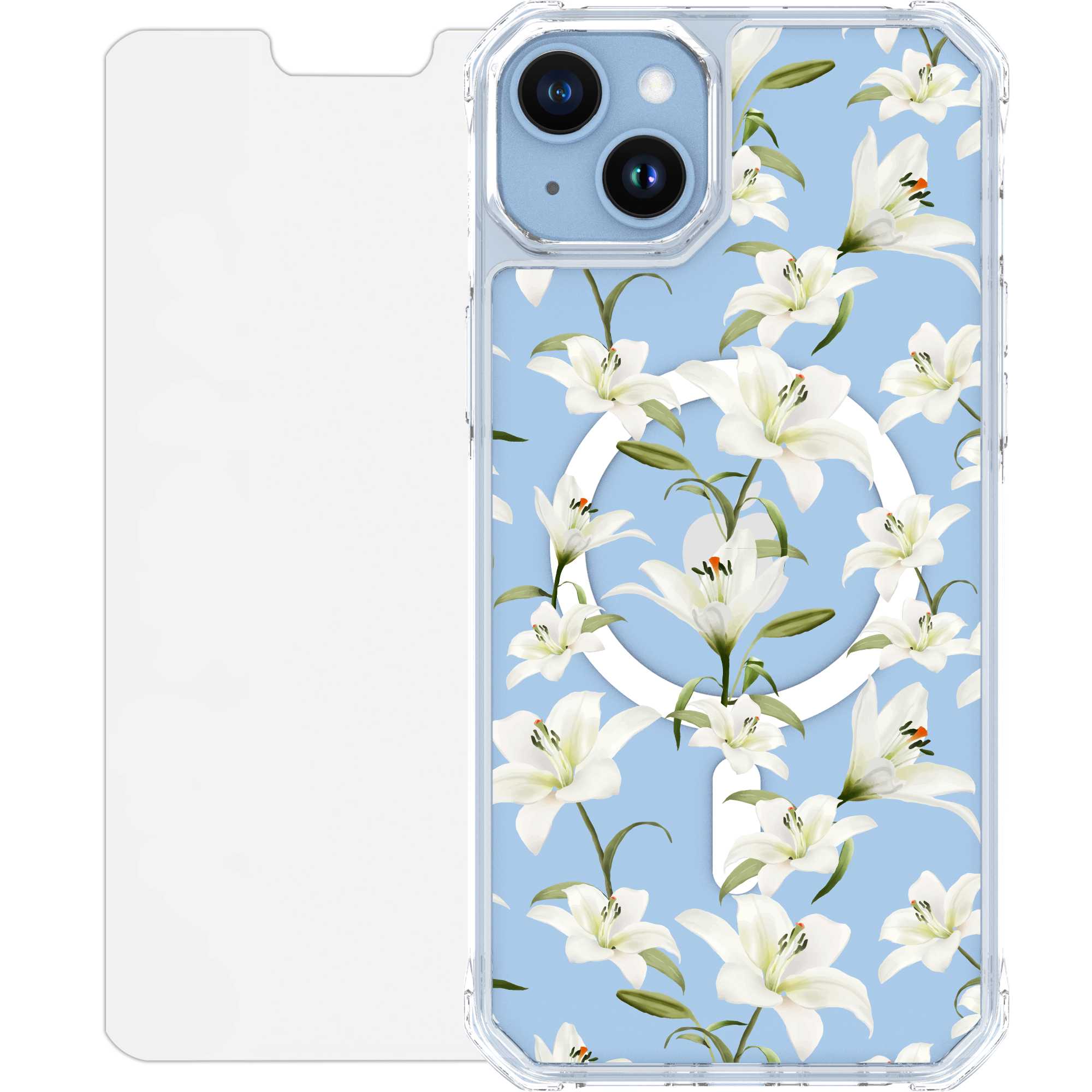 Scooch MagCase for iPhone 14 Plus Lilies Scooch MagCase
