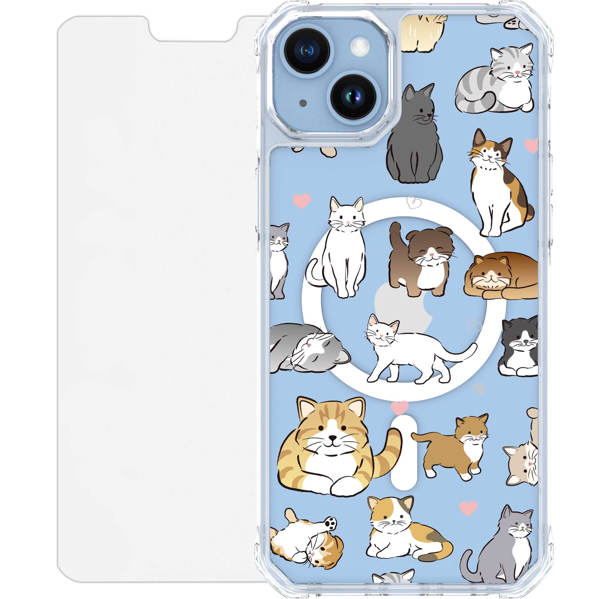 Scooch MagCase for iPhone 14 Plus CatParty Scooch MagCase