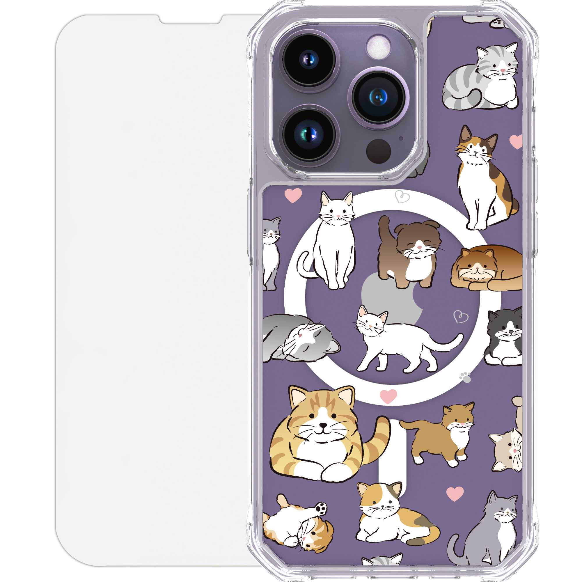 Scooch MagCase for iPhone 14 Pro CatParty Scooch MagCase