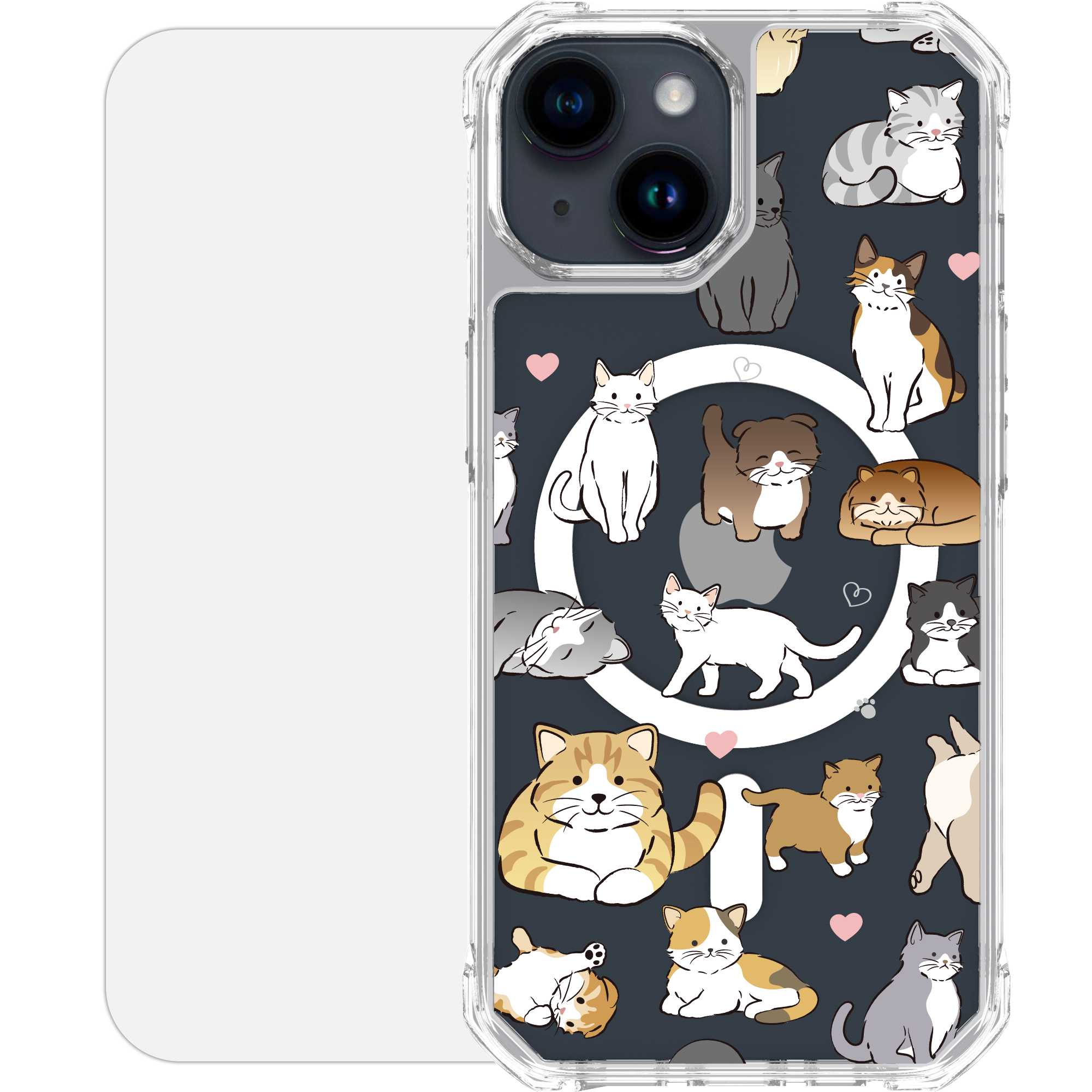 Scooch-MagCase for iPhone 15-CatParty