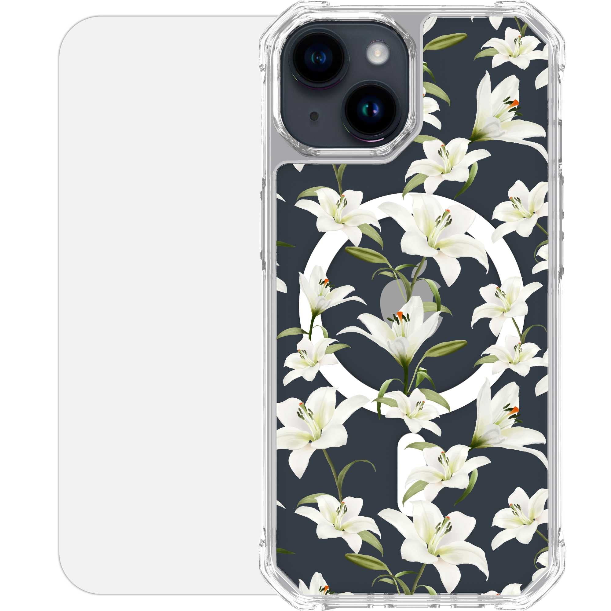 Scooch-MagCase for iPhone 15-Lilies