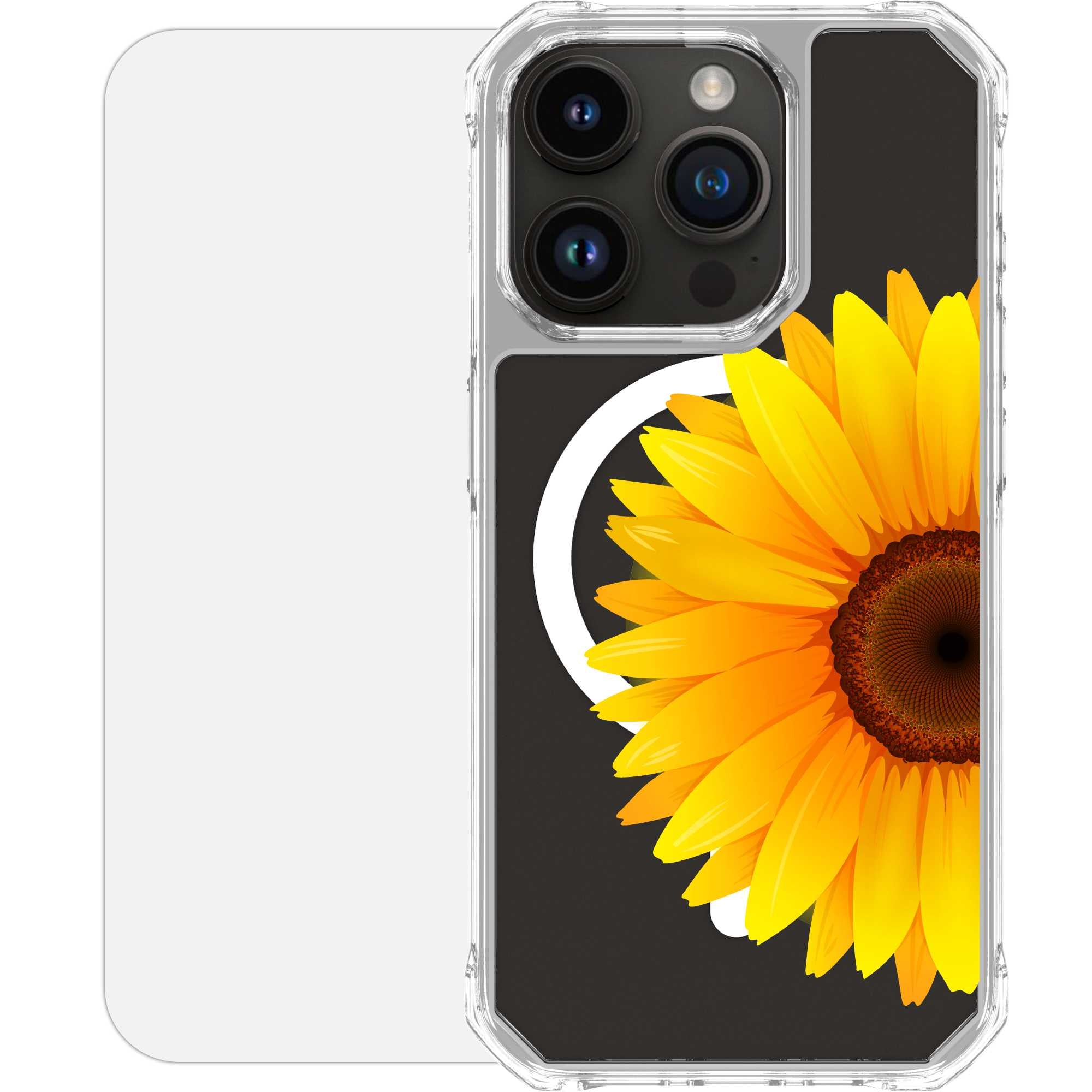Scooch-MagCase for iPhone 15 Pro-Sunflower