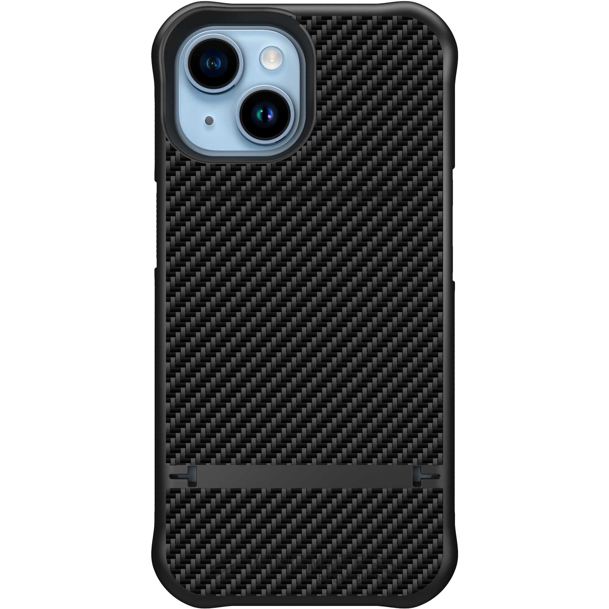 Scooch Wingmate for iPhone 15 CarbonFiber Scooch Wingmate