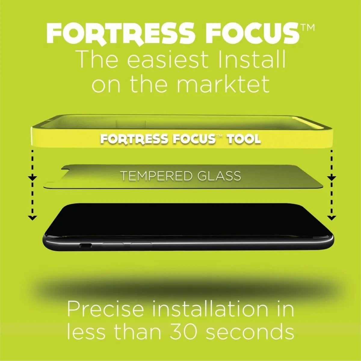 Fortress iPhone 14 Pro Screen Protector - $200 Protection  Scooch Screen Protector