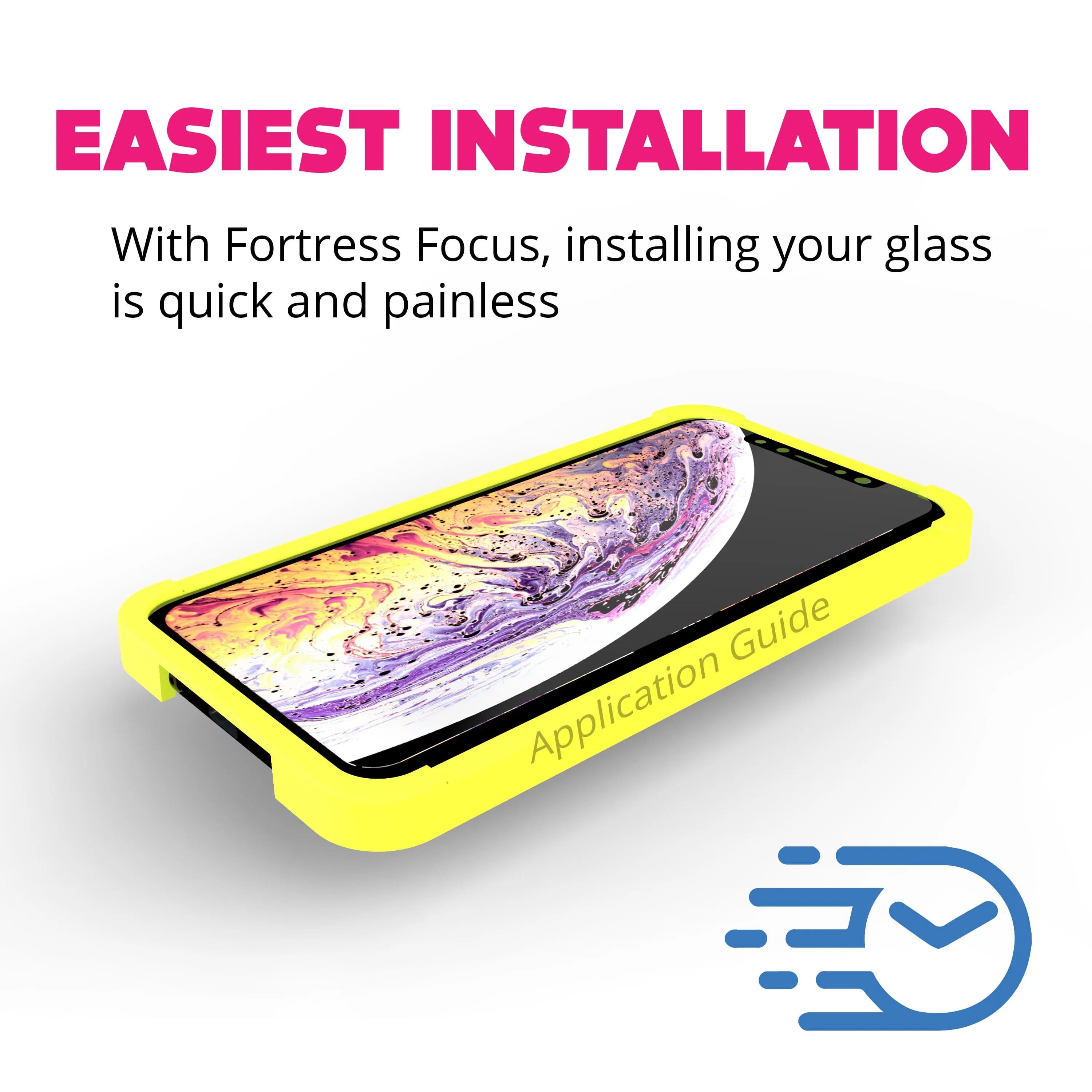 Fortress iPhone X Screen Protector - $200 Device Coverage  Scooch Screen Protector