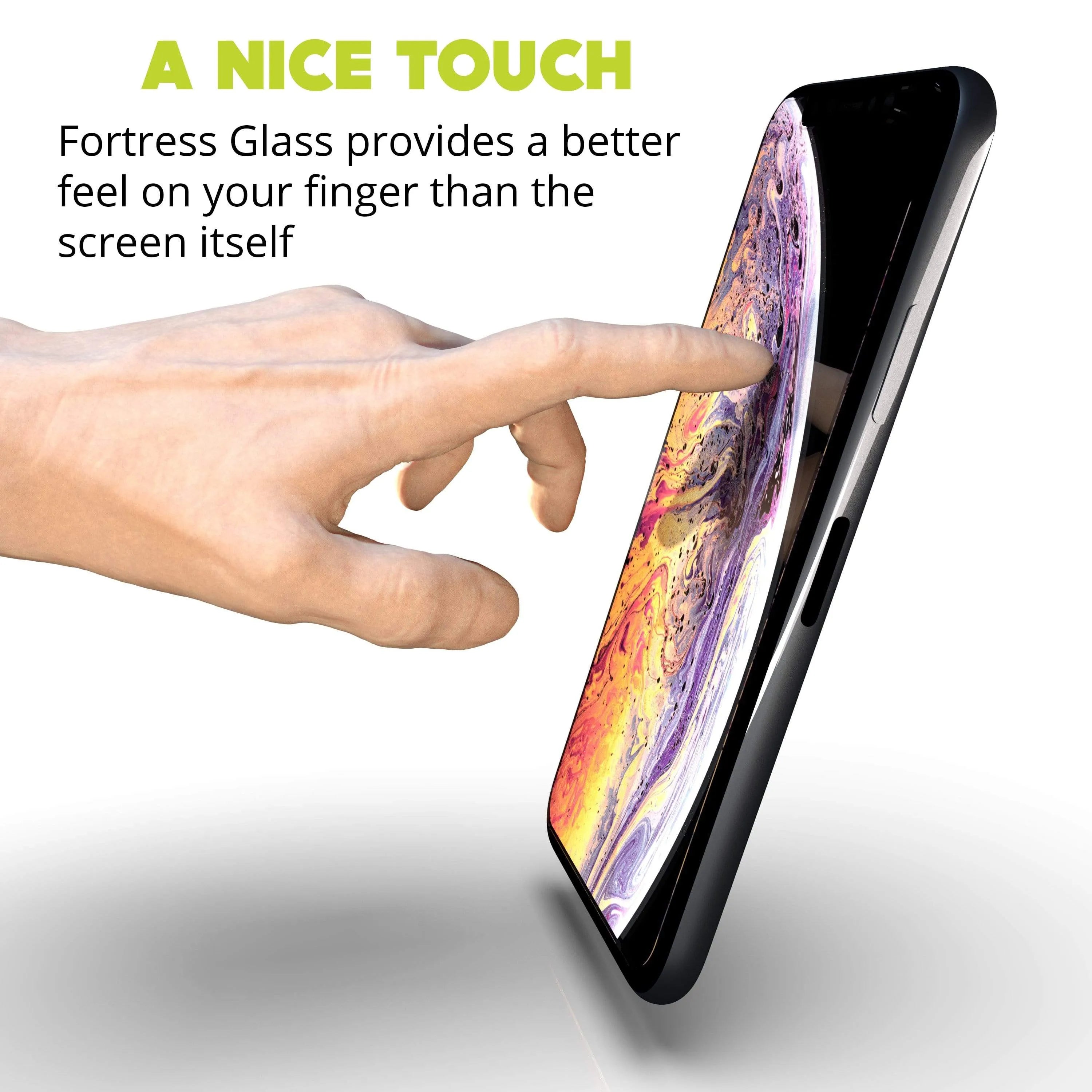 Fortress iPhone XS Screen Protector - $200 Device Coverage  Scooch Screen Protector