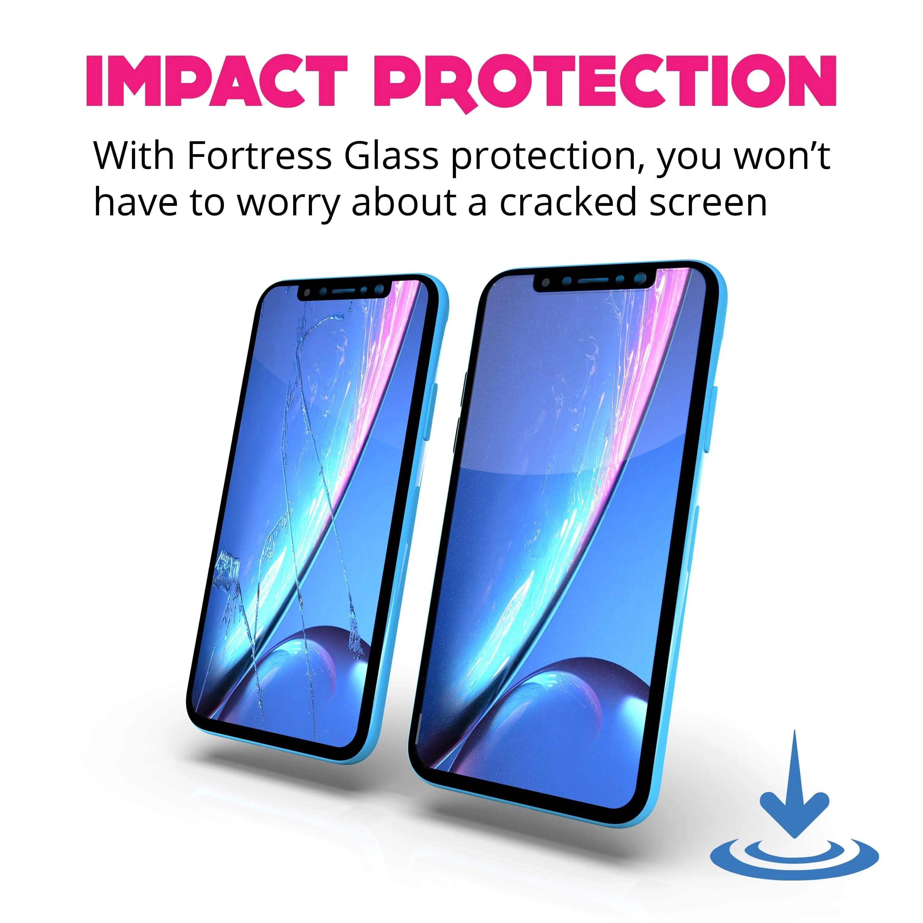 Fortress iPhone 11 Screen Protector - $200 Device Coverage  Scooch Screen Protector