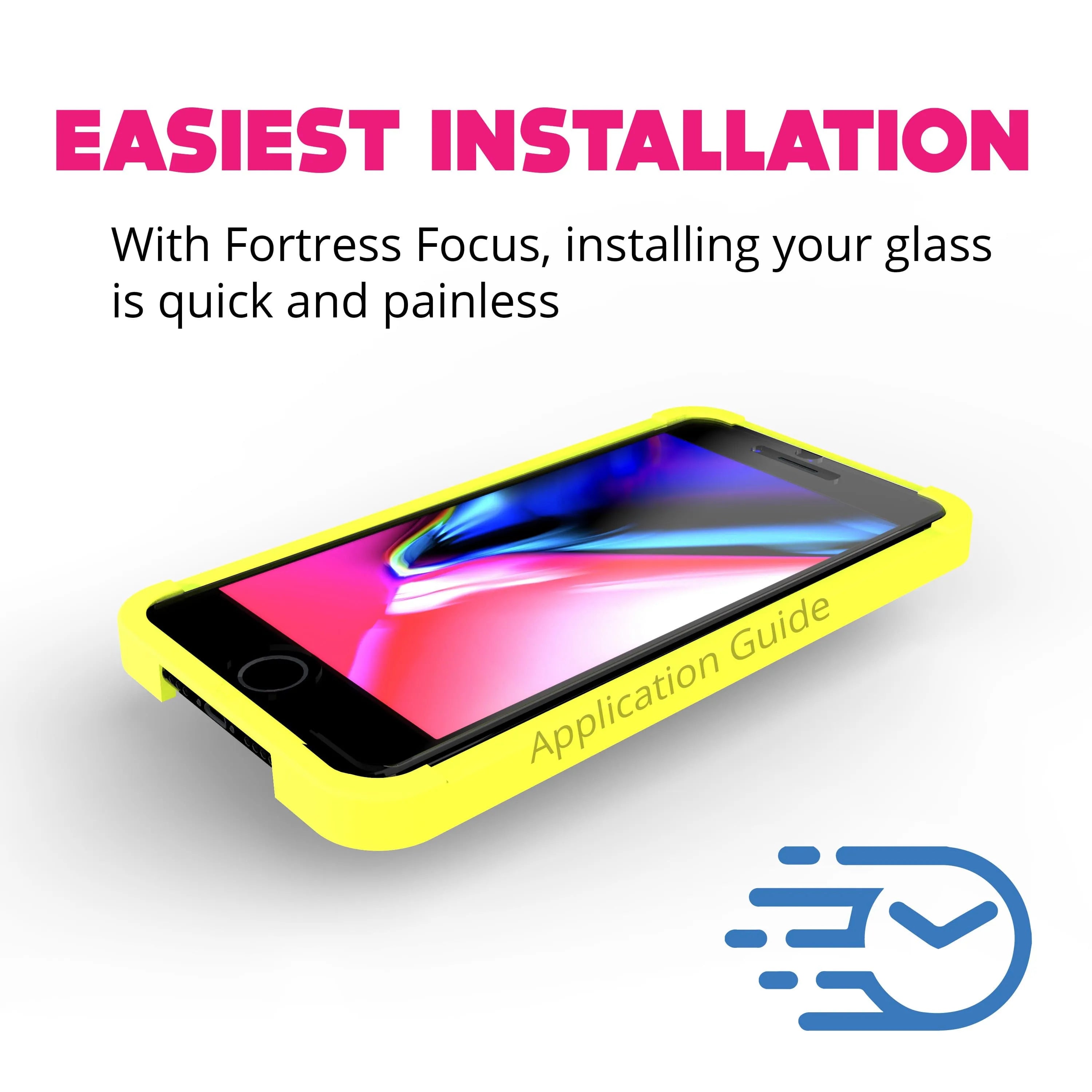 Fortress iPhone SE/8/7 Screen Protector - $200 Device Coverage  Scooch Screen Protector